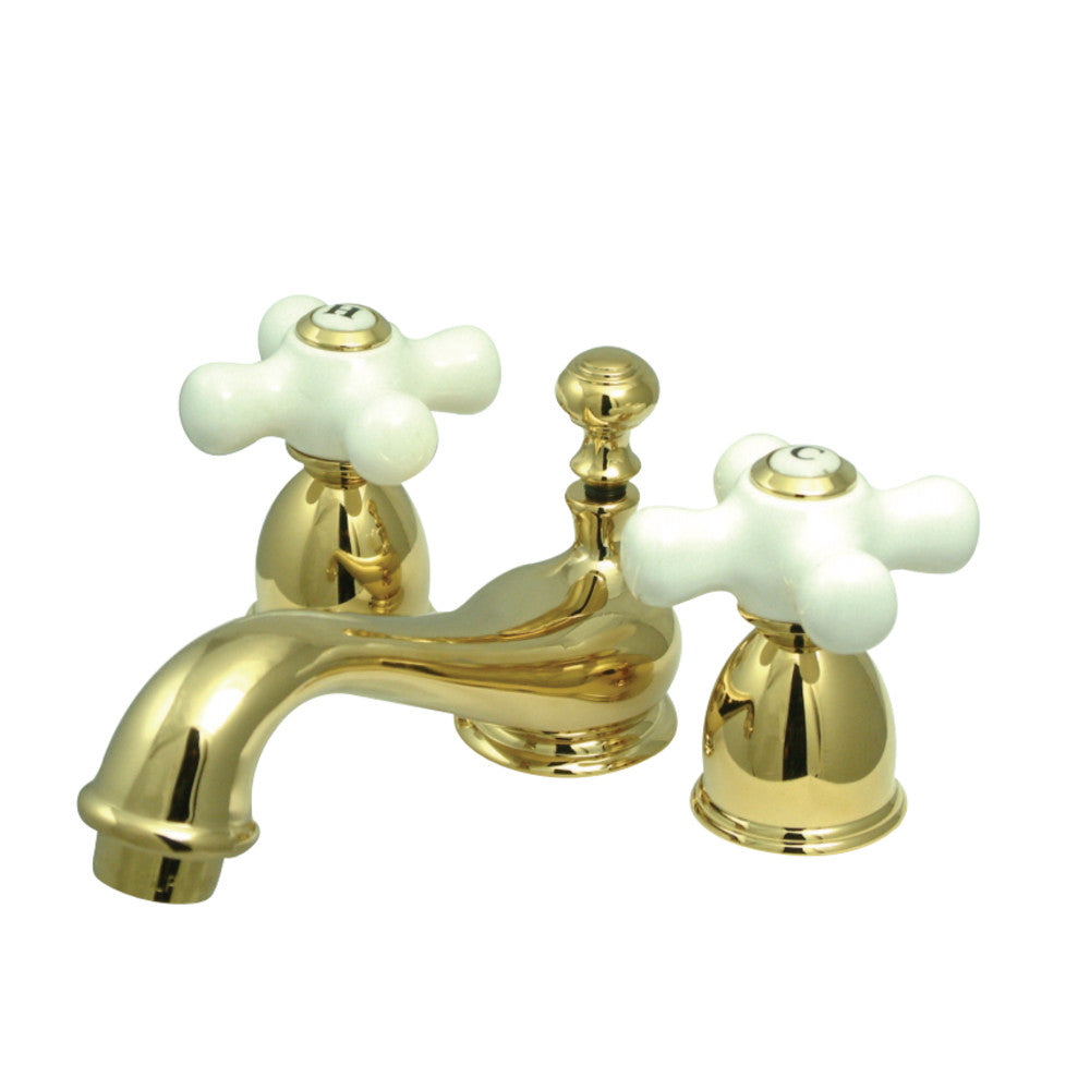 Kingston Brass KS3958PX Mini-Widespread Bathroom Faucet