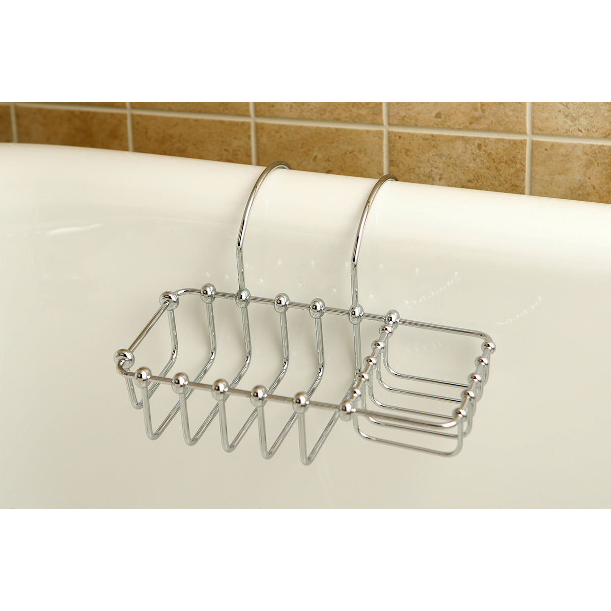 Kingston Brass 8" Clawfoot Bath Soap and Sponge Holder