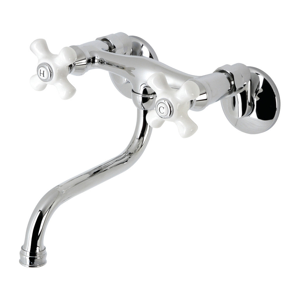 Kingston Brass KS615C Wall Mount Bathroom Faucet