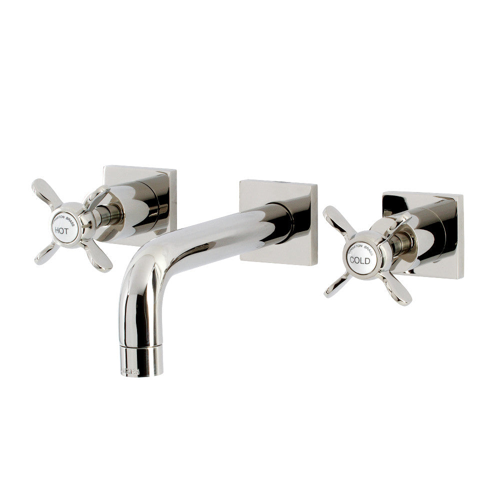 Kingston Brass KS6125BEX Essex Two-Handle Wall Mount Bathroom Faucet
