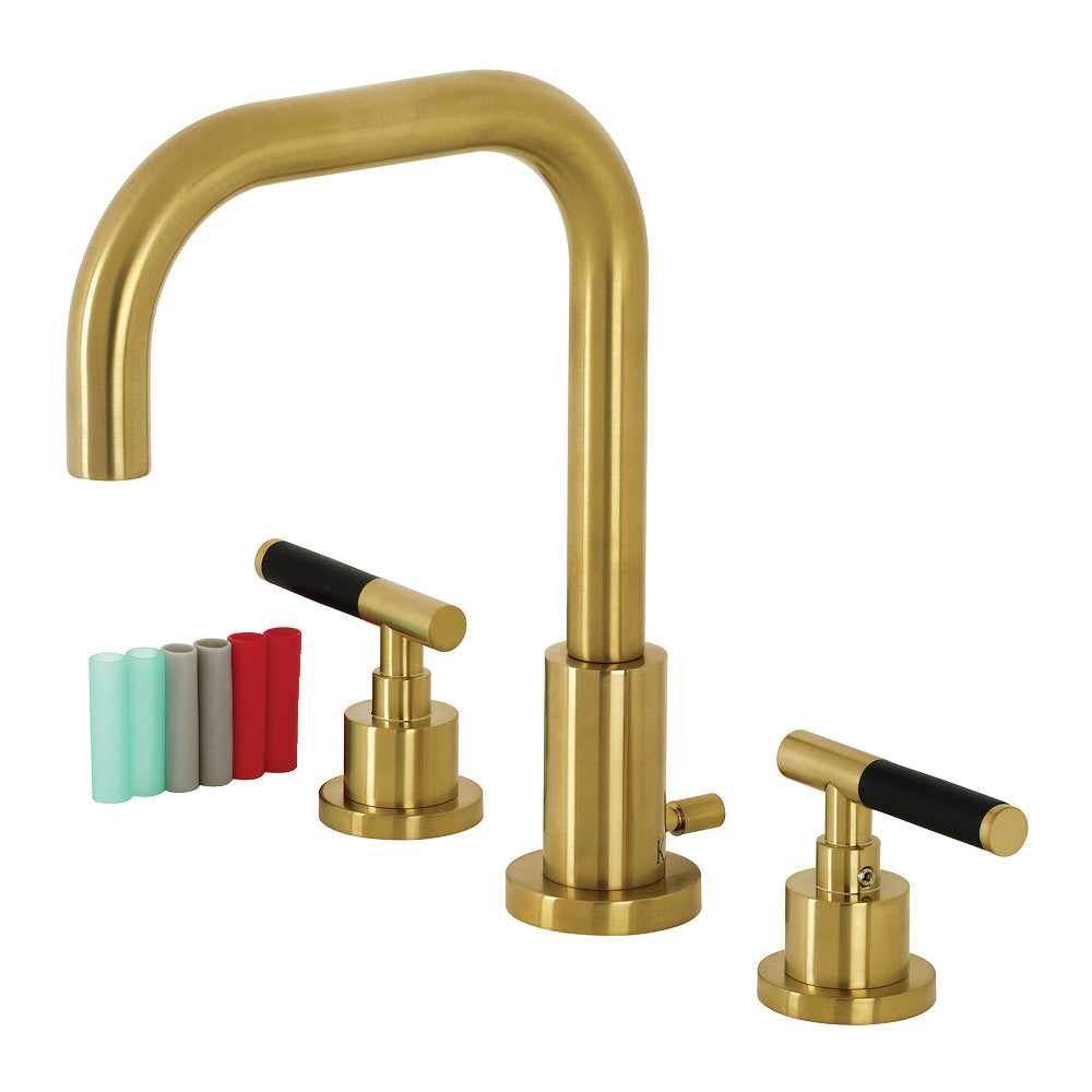 Fauceture FSC8931CKL Kaiser Widespread Bathroom Faucet with Brass Pop-Up