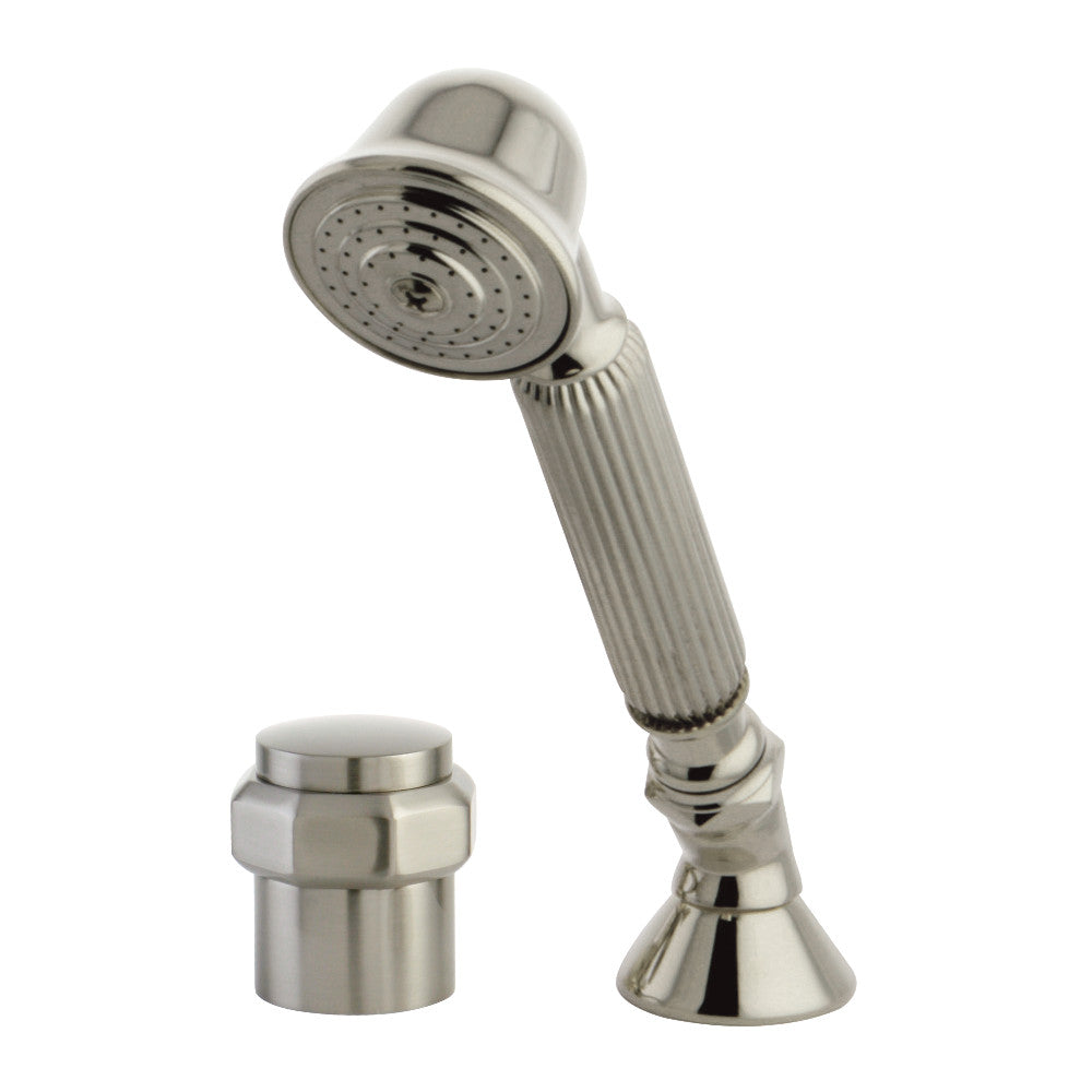 Kingston Brass Deck Mount Hand Shower with Diverter for Roman Tub Faucet
