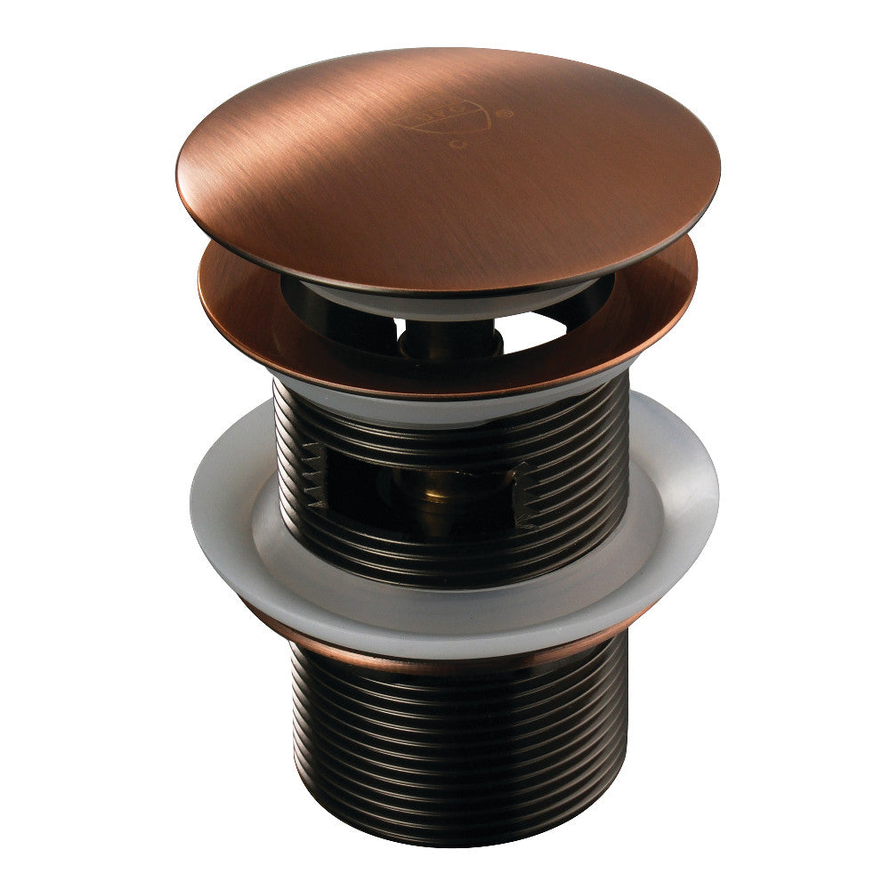 Kingston Brass Trimscape Toe-Touch Tub Drain with Overflow