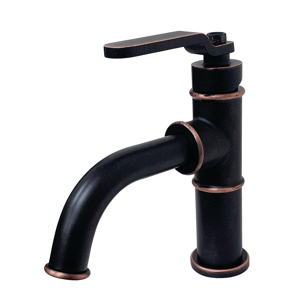 Kingston Brass KS2827KL Whitaker Single-Handle Bathroom Faucet with Push Pop-Up