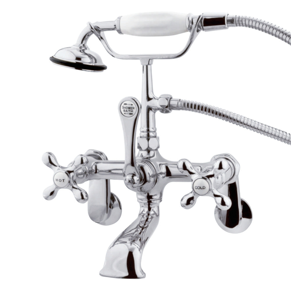 Vintage Adjustable Center Wall Mount Tub Faucet