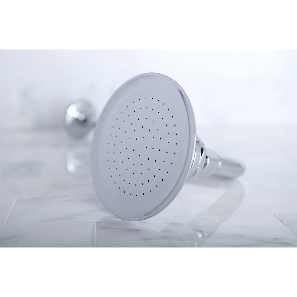 Victorian Brass Showerhead with 12" Shower Arm Combo