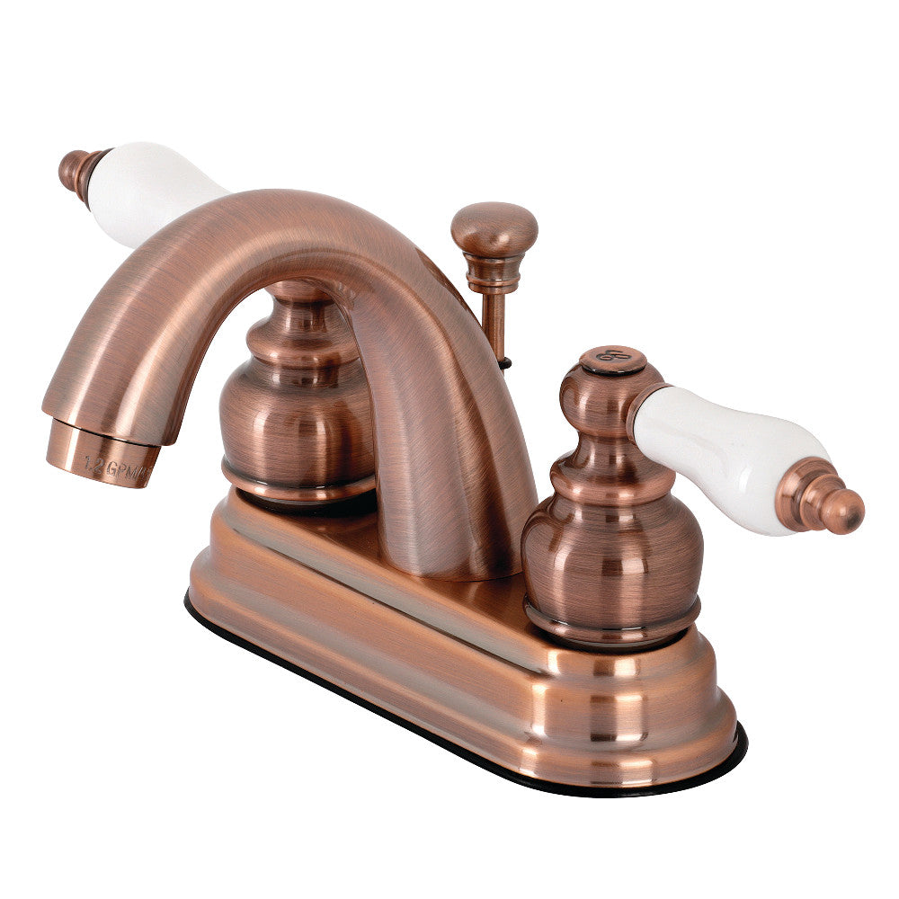 Kingston Brass KB561PLAC Restoration 4 in. Centerset Bathroom Faucet