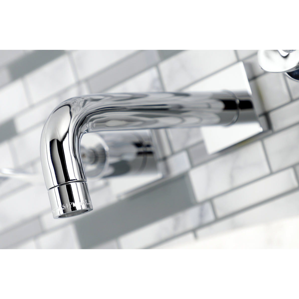 Kingston Brass KS6126DFL NuWave Two-Handle Wall Mount Bathroom Faucet