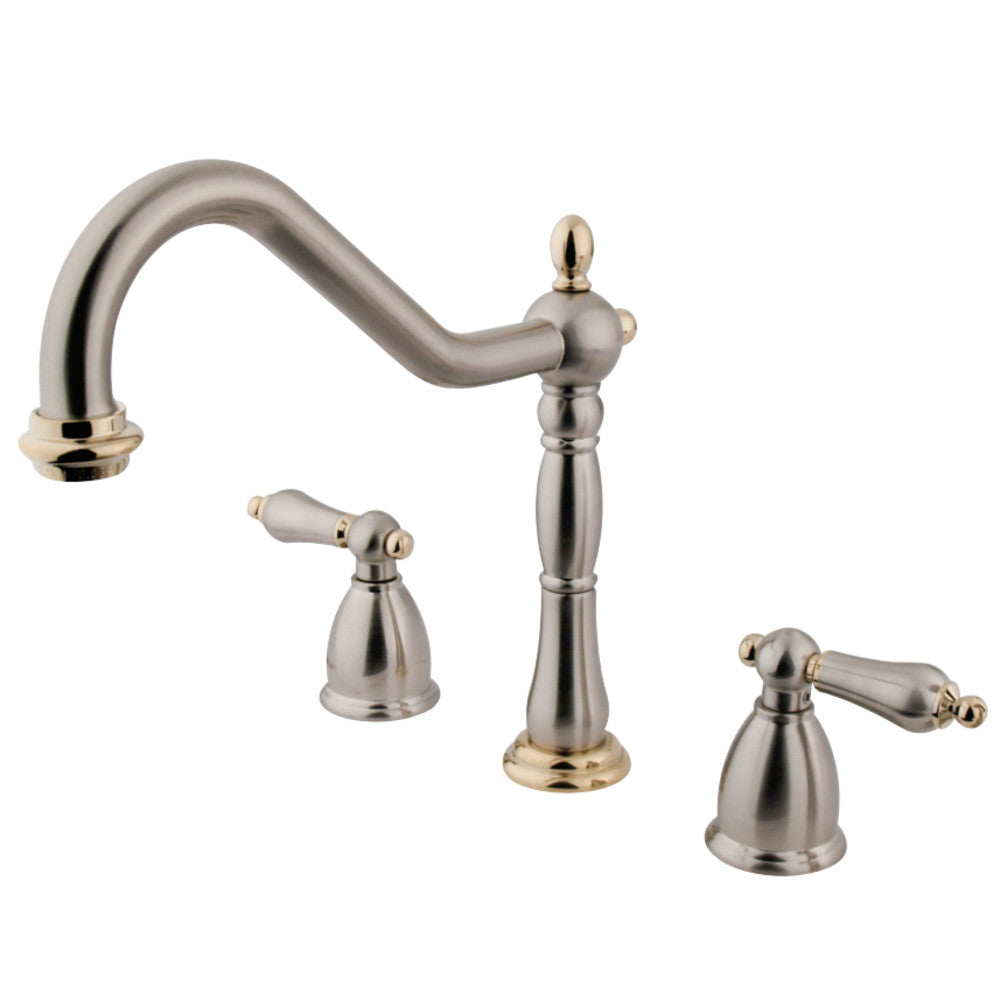 Kingston Brass KB1791ALLS Widespread Kitchen Faucet
