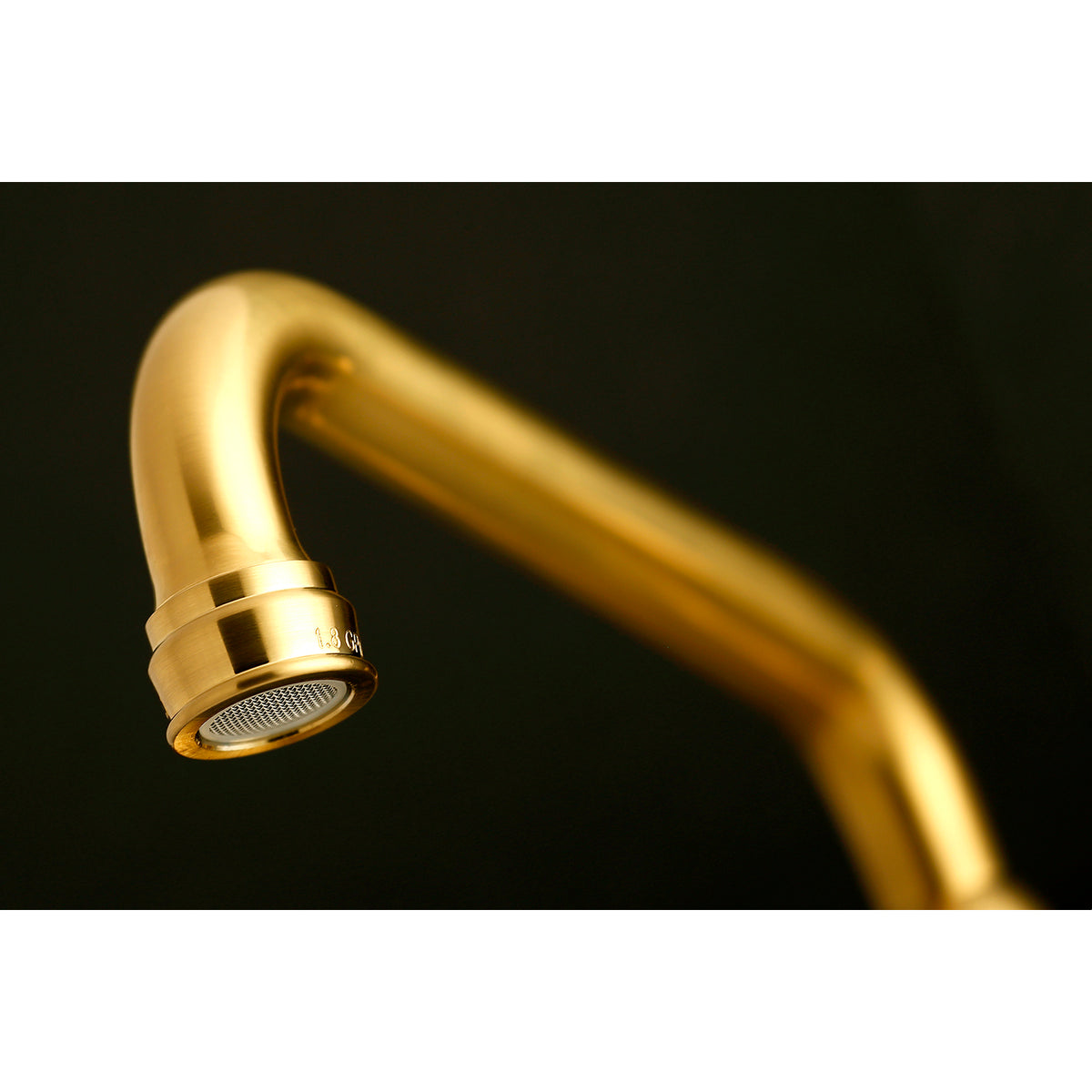 Kingston Brass KS613SB Kingston Two Handle Wall Mount Kitchen Faucet