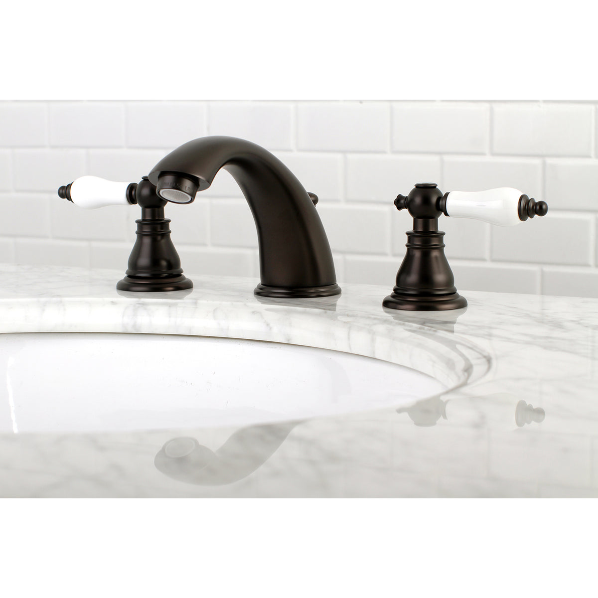 Kingston Brass KB965APL Widespread Bathroom Faucet