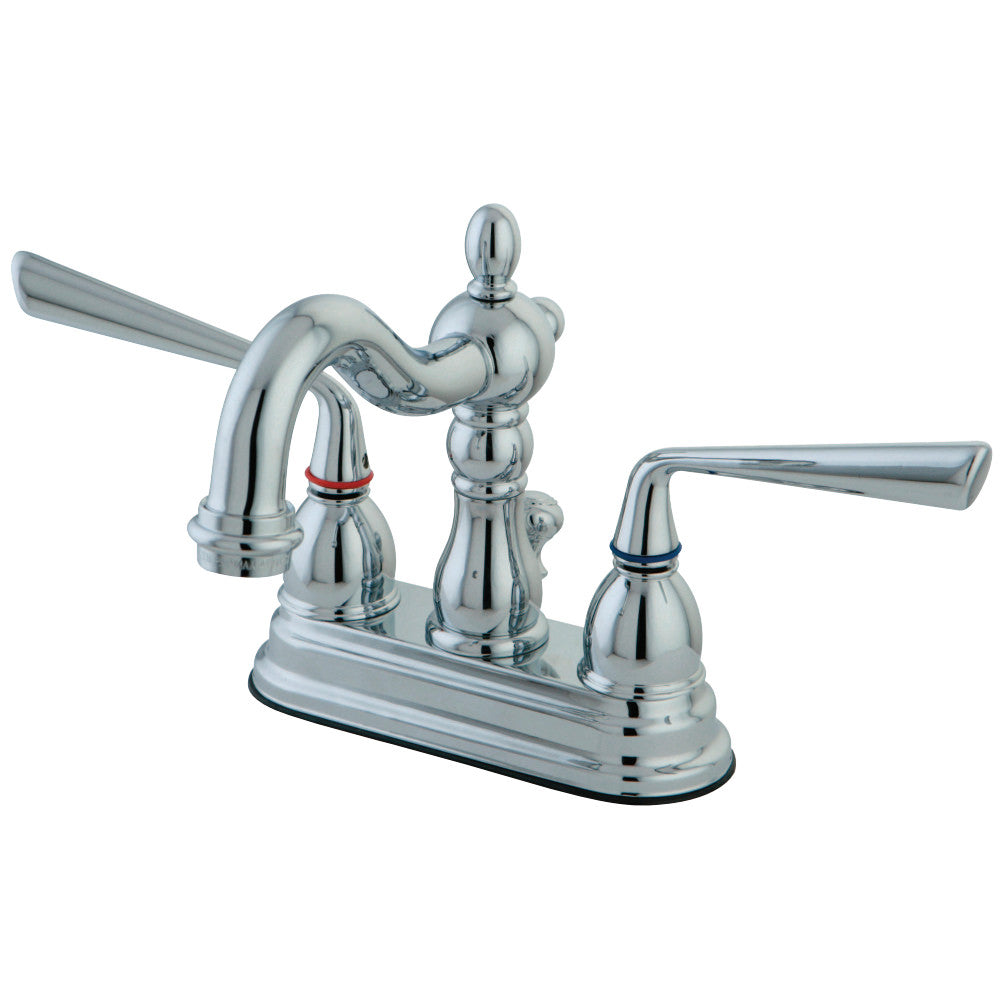 Kingston Brass KS1608ZL 4 in. Centerset Bathroom Faucet