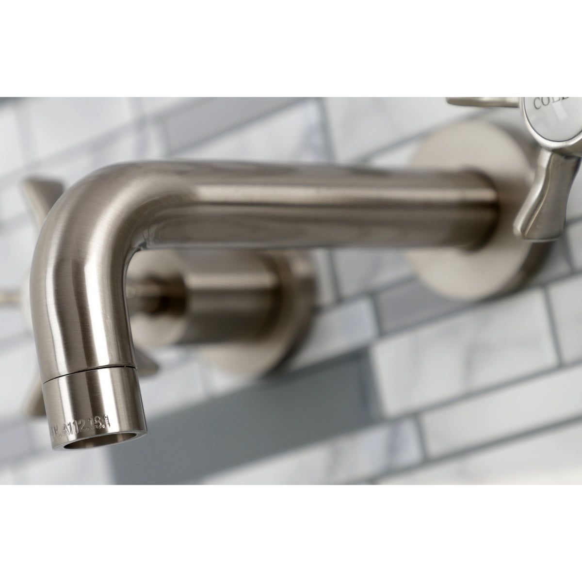 Kingston Brass KS8128NX Hamilton Two-Handle Wall Mount Bathroom Faucet