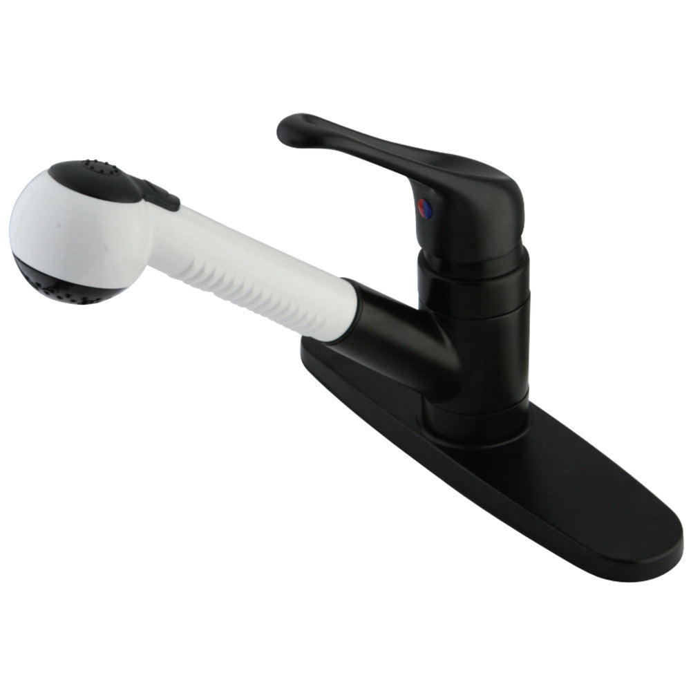 Kingston Brass KB701 Pull-Out Kitchen Faucet