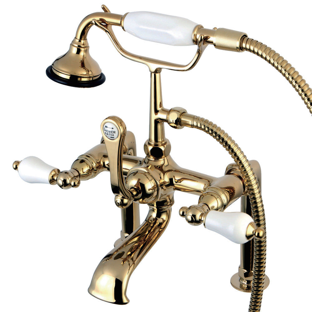 Auqa Vintage Deck Mount Clawfoot Tub Faucet