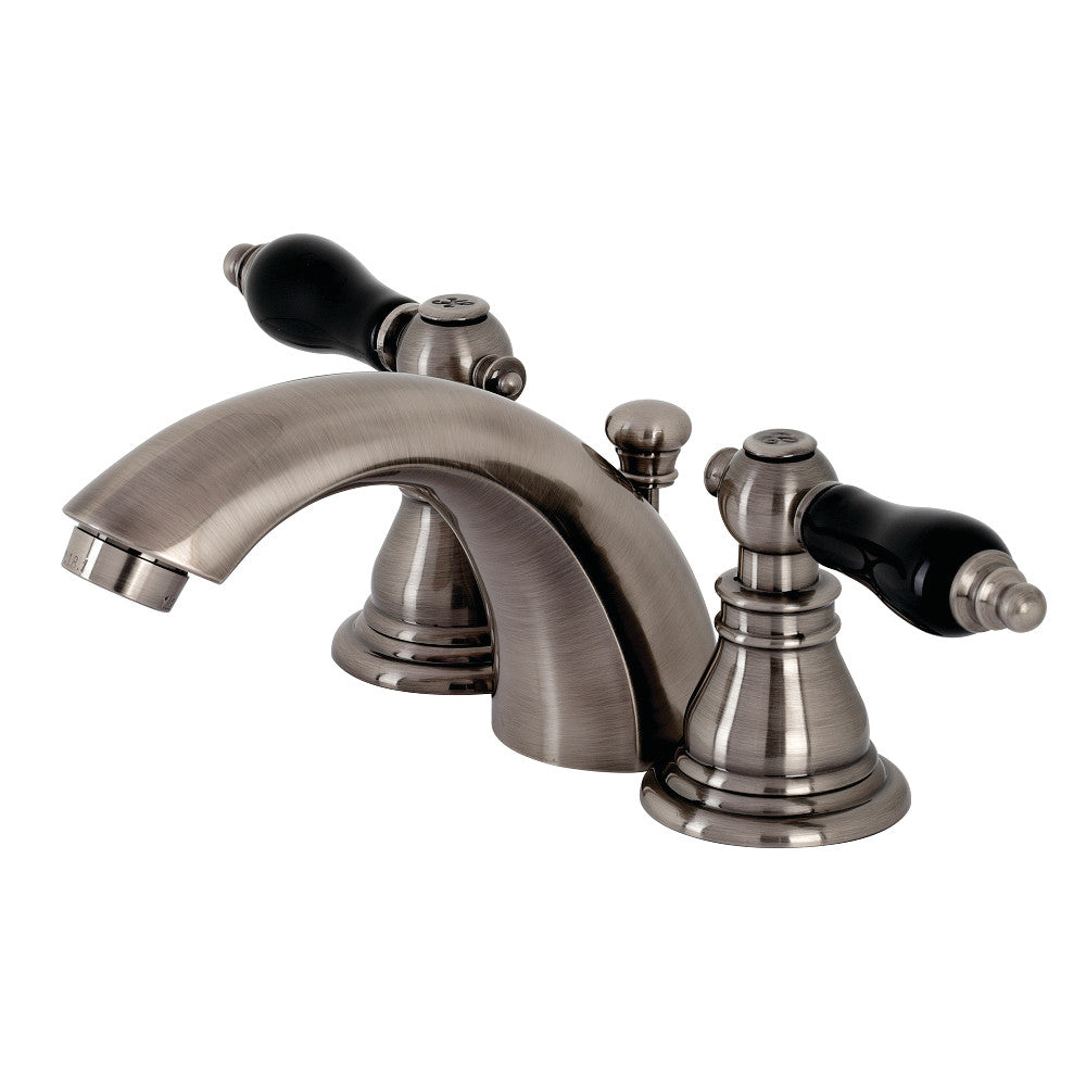 Kingston Brass KB958AKL Duchess Widespread Bathroom Faucet with Plastic Pop-Up