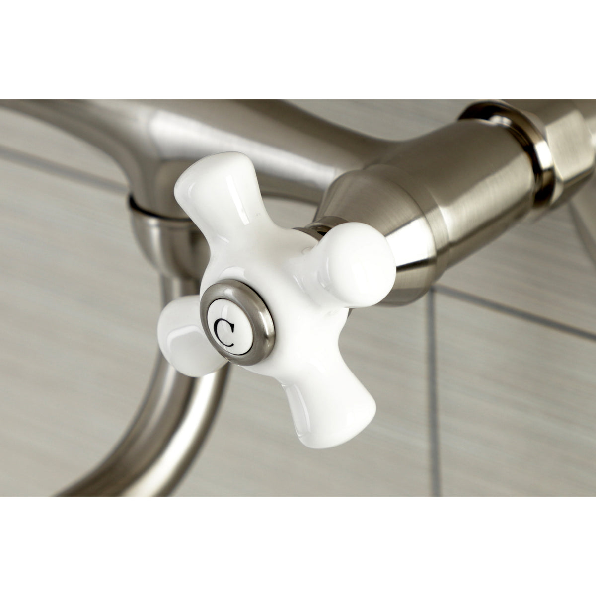 Kingston Brass KS615C Wall Mount Bathroom Faucet