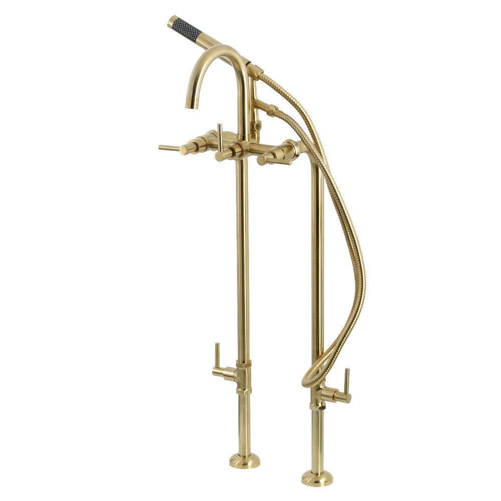 Vintage CCK8108DL Concord Freestanding Tub Faucet with Supply Line, Stop Valve