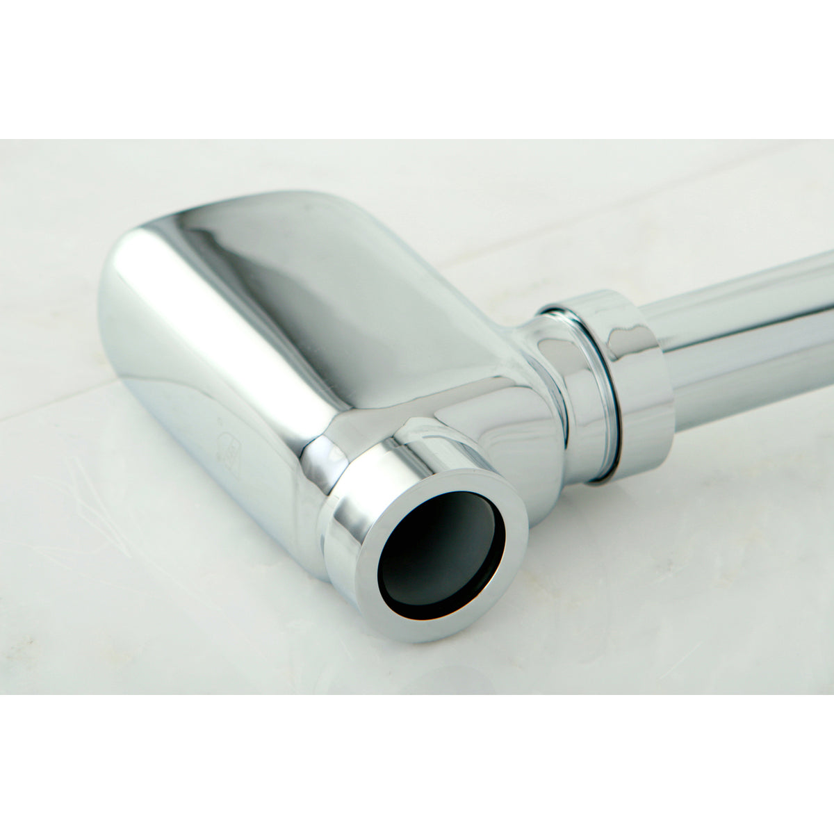 Kingston Brass Bottle-Trap Brass Round Siphon, 1-1/4" O.D., 18 Gauge