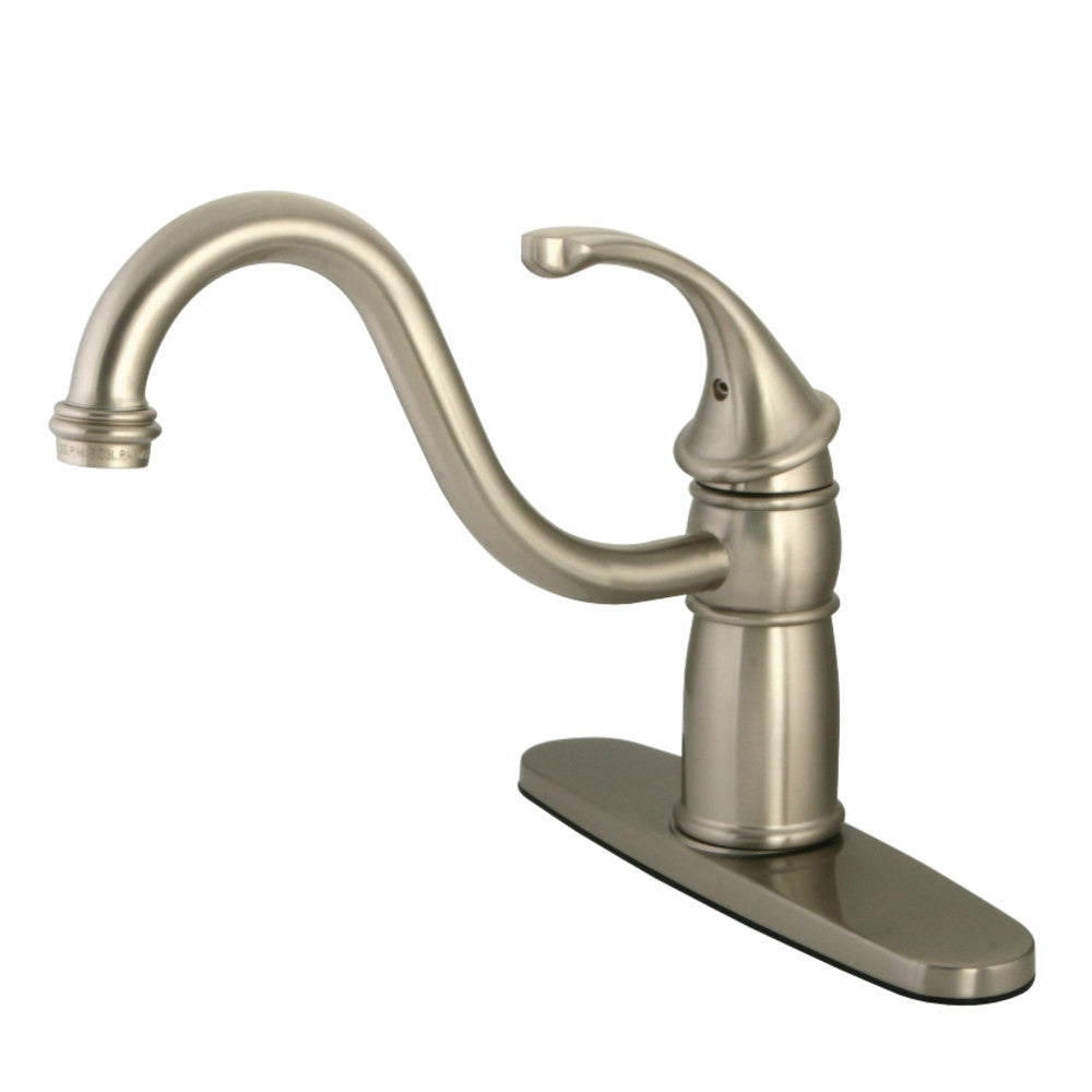 Kingston Brass KB1575GLLS Georgian 8" Centerset Kitchen Faucet without Sprayer