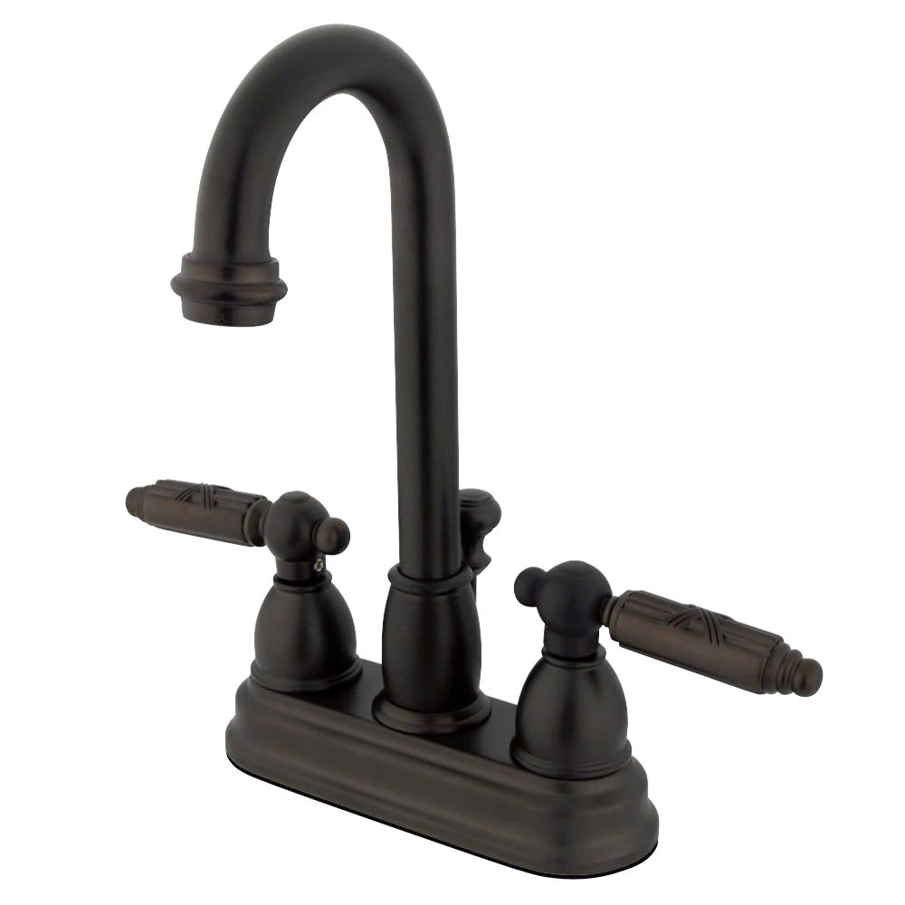 Kingston Brass KB3615GL 4 in. Centerset Bathroom Faucet