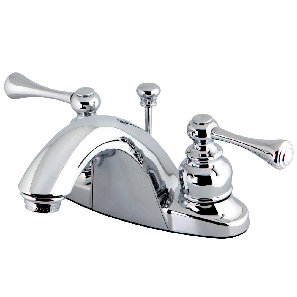 Kingston Brass GKB7648BL 4 in. Centerset Bathroom Faucet