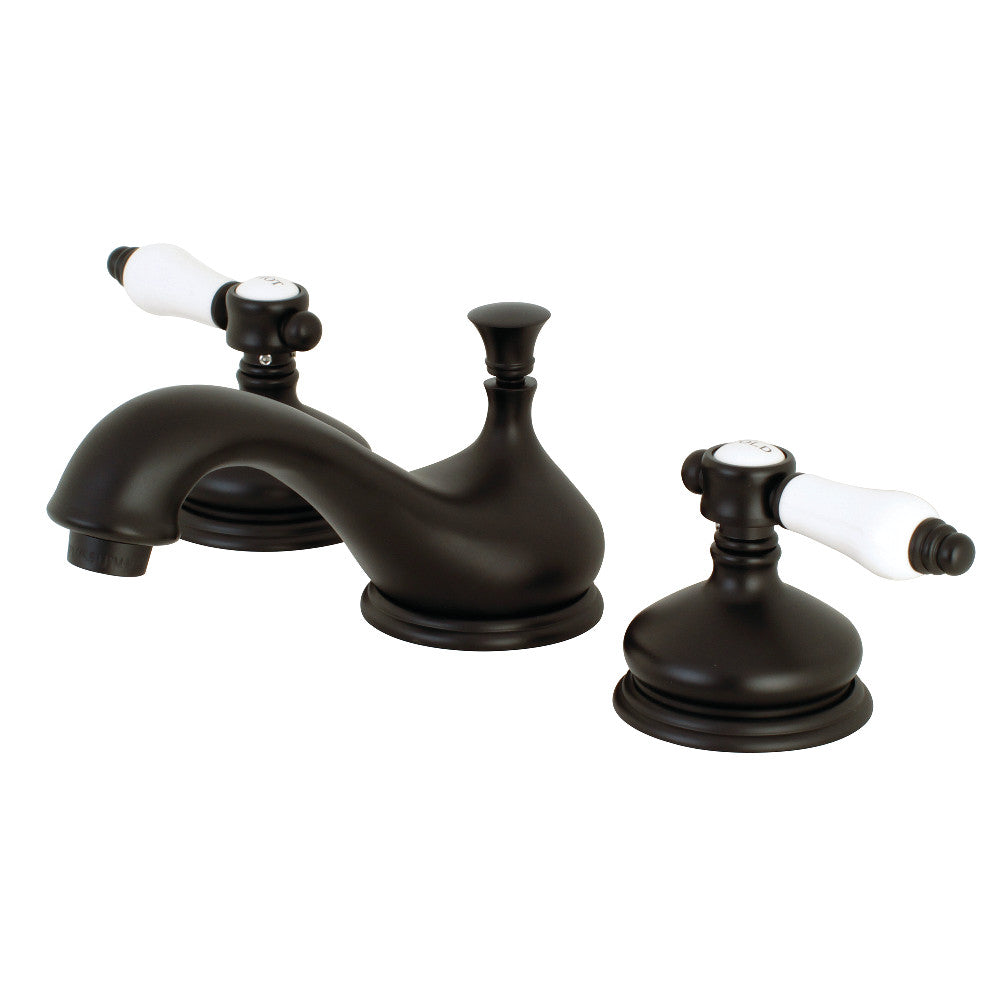Kingston Brass KS1166BPL 8 in. Widespread Bathroom Faucet