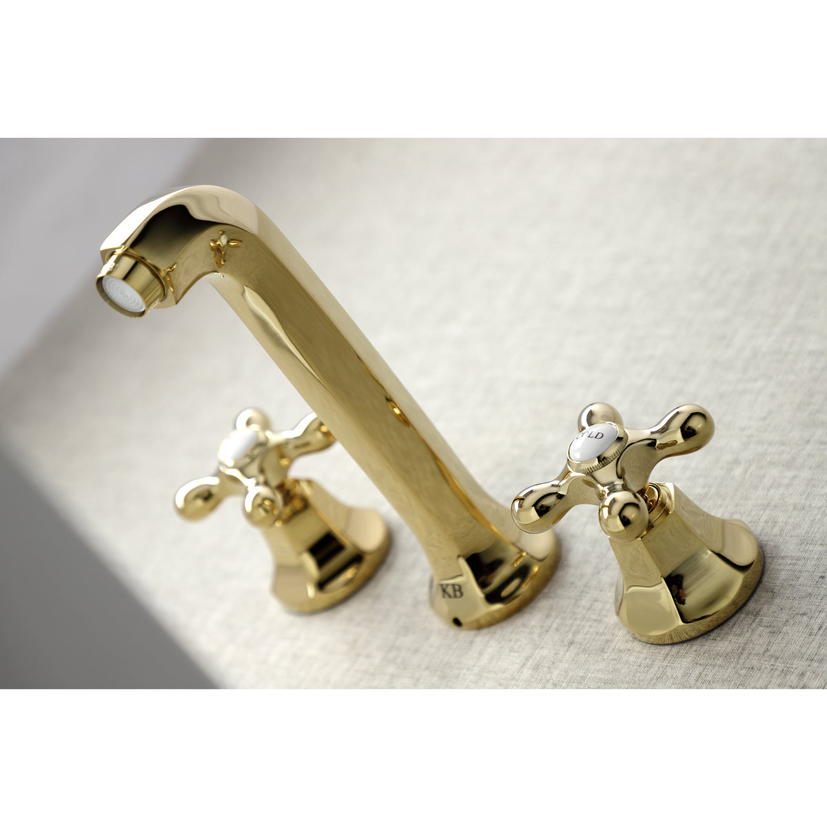 Kingston Brass KS4128AX Metropolitan 2-Handle Wall Mount Bathroom Faucet