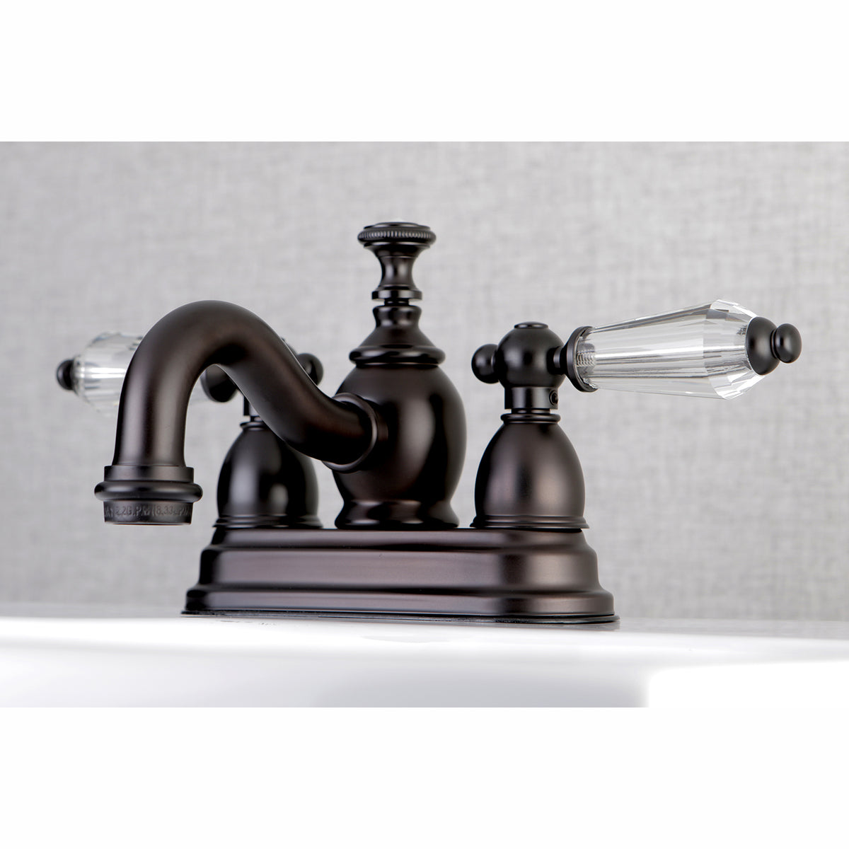 Kingston Brass KS7102WLL 4 in. Centerset Bathroom Faucet