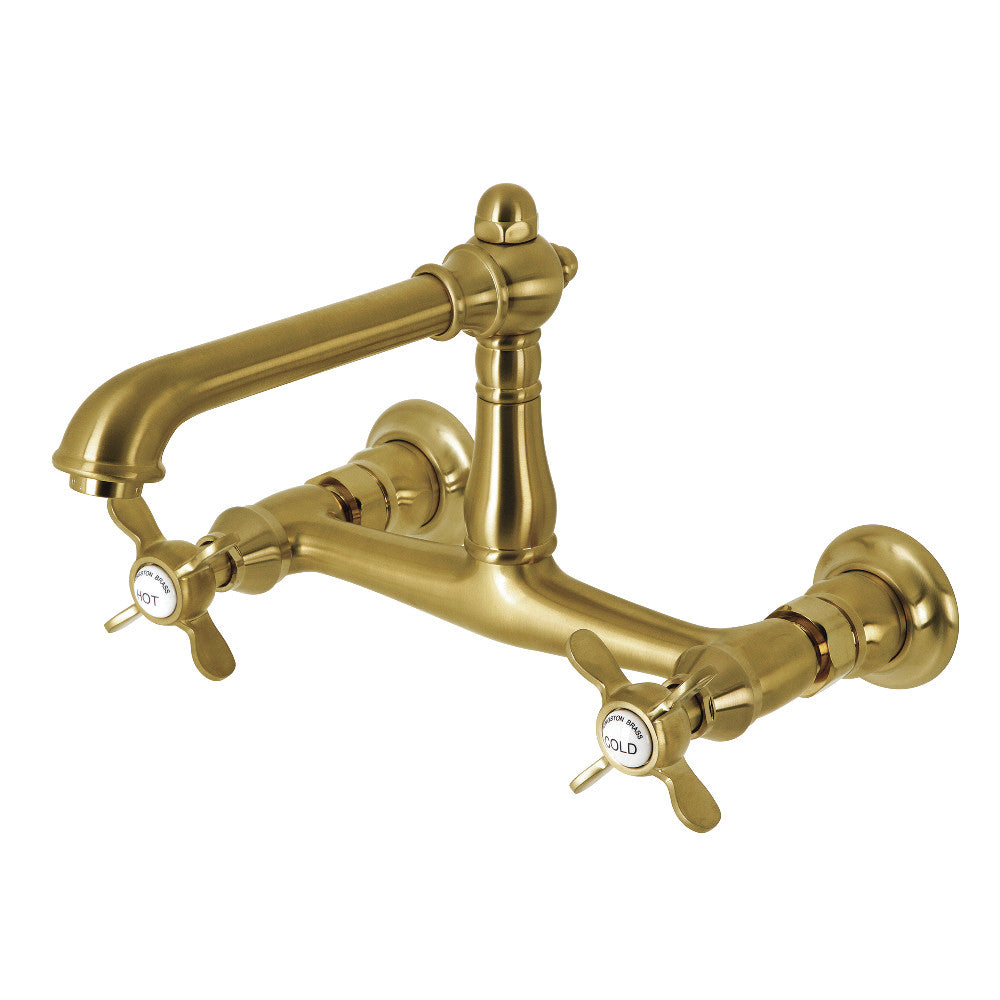 Kingston Brass KS7246BEX Essex Wall Mount Bathroom Faucet