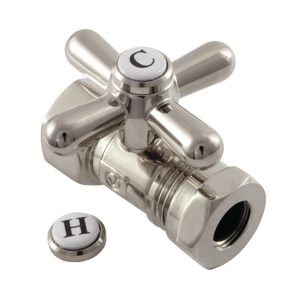 Kingston Brass Quarter Turn Valve (1/2" FIP X 1/2" or 7/16-Inch" Slip Joint)