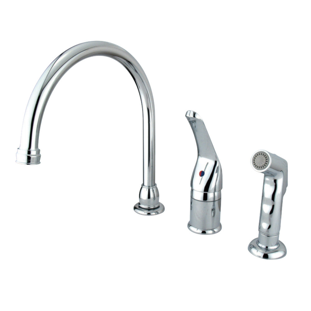 Kingston Brass KB825 Single-Handle Widespread Kitchen Faucet