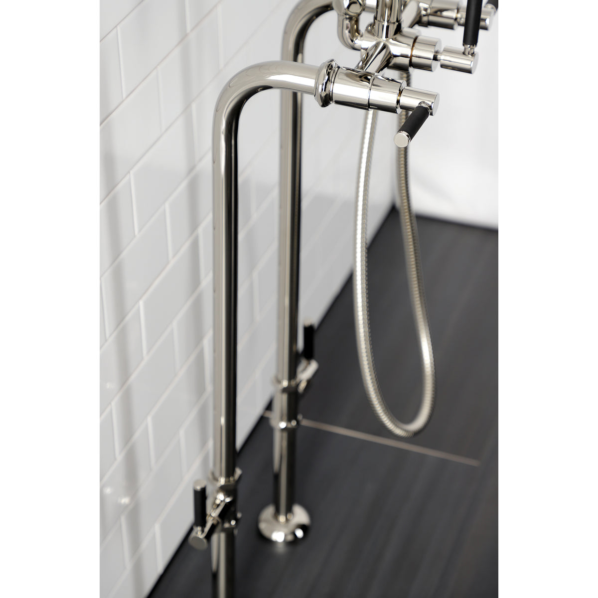 Vintage CCK8406DKL Concord Freestanding Tub Faucet with Supply Line,Stop Valve