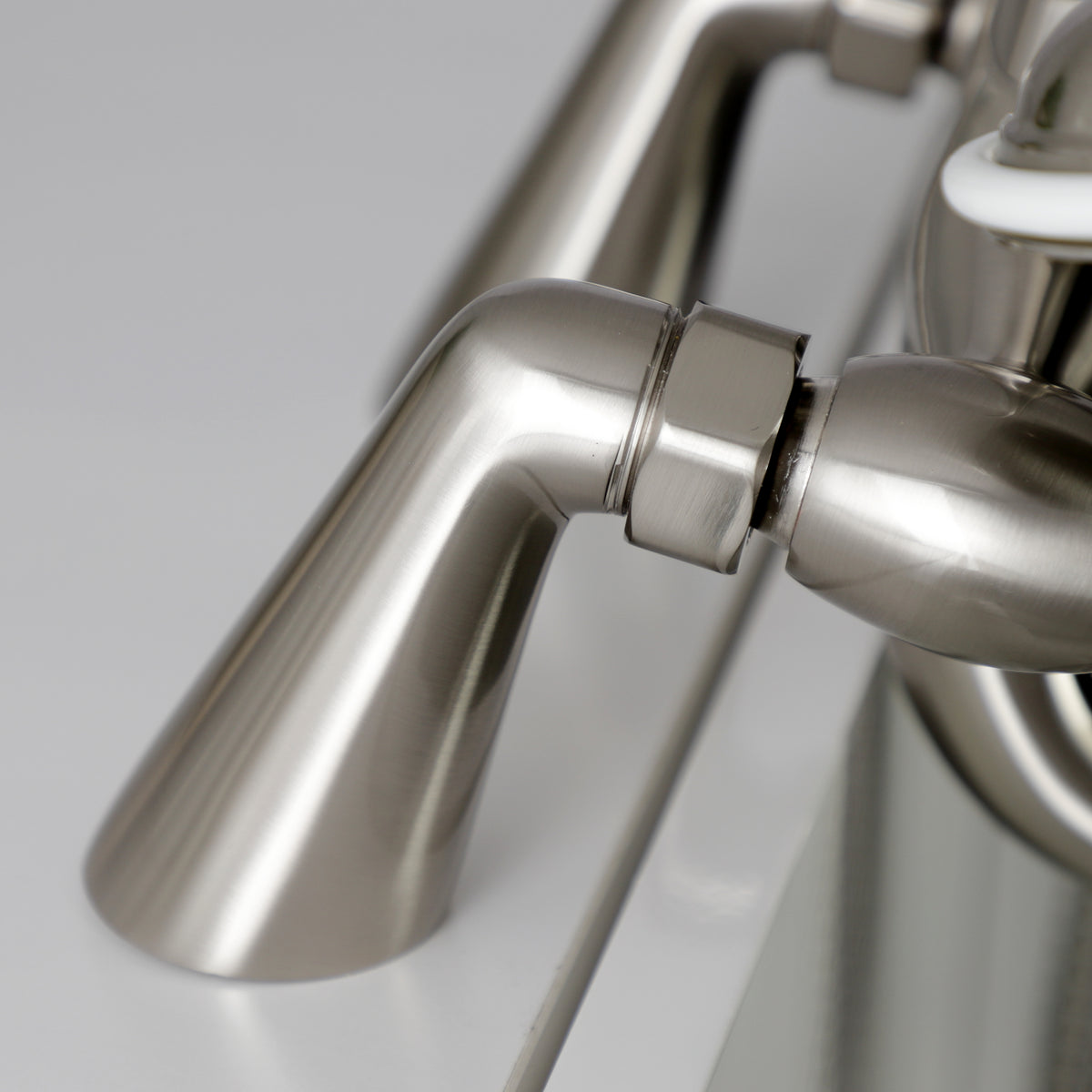 Kingston Deck Mount Clawfoot Tub Faucet with Hand Shower