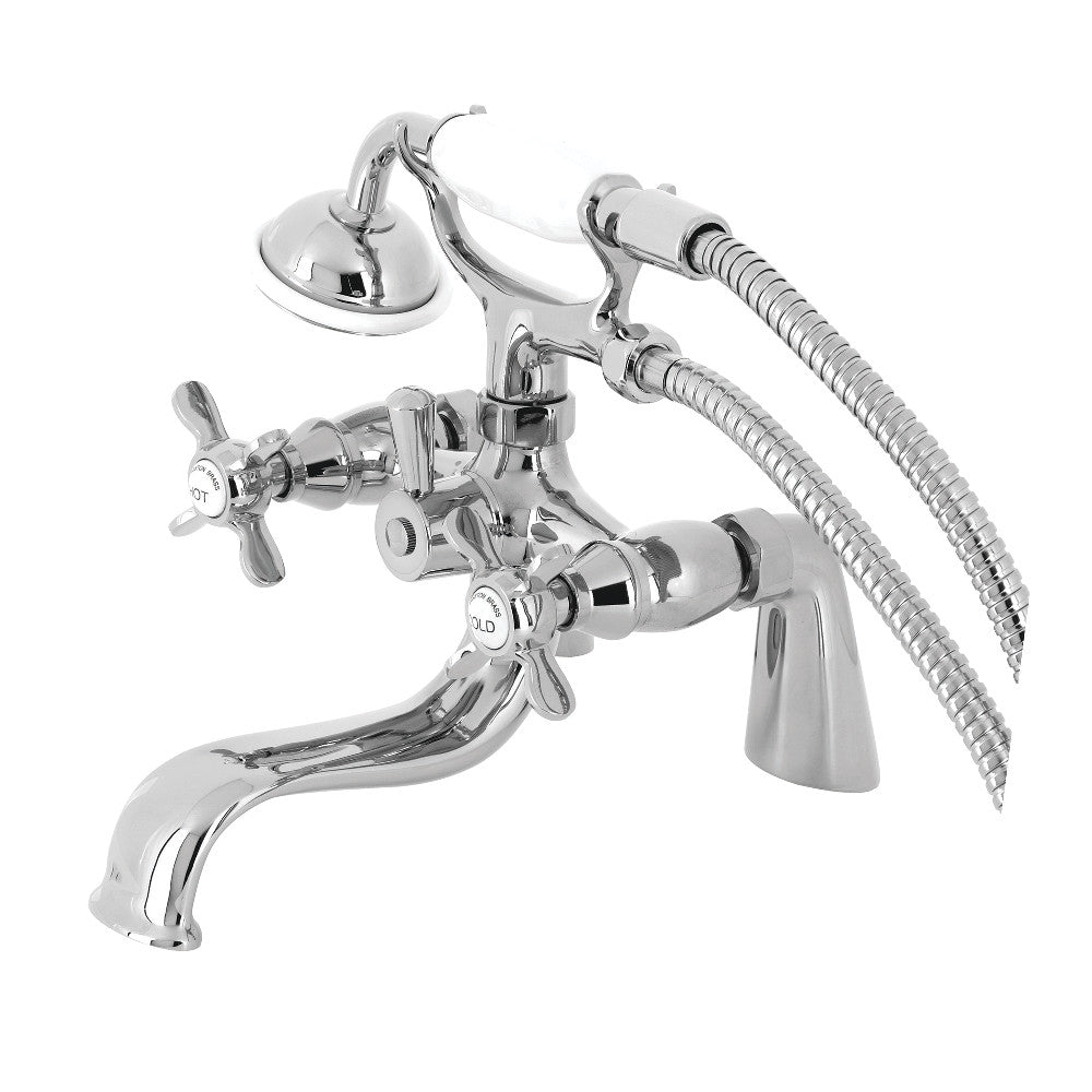 Essex Deck Mount Clawfoot Tub Faucet with Hand Shower