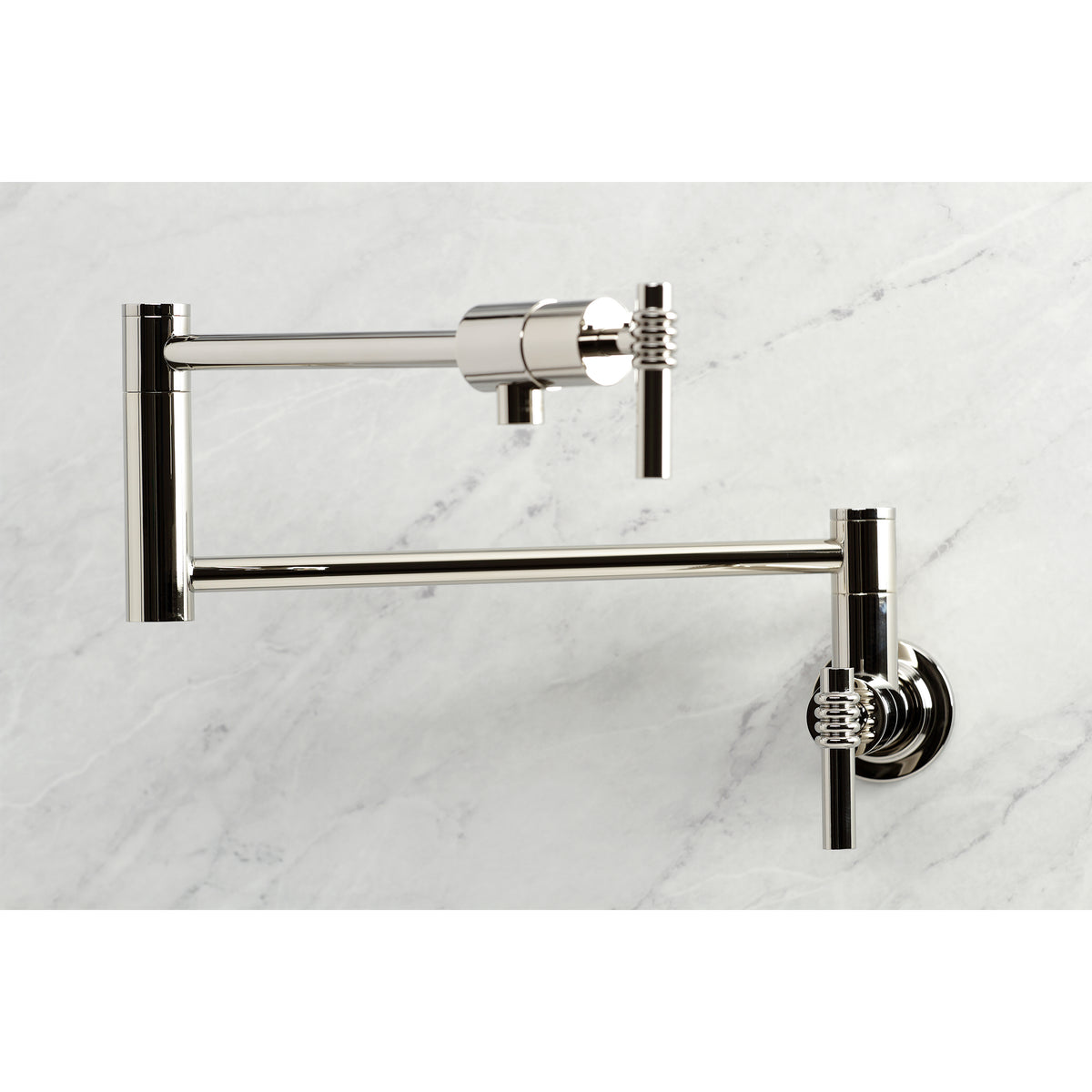 Kingston Brass KS4107ML Milano Wall Mount Pot Filler