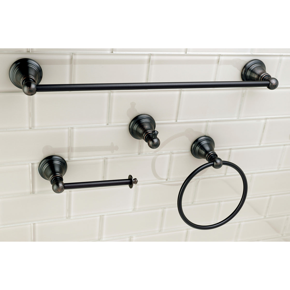 Kingston Brass American Classic 4-Piece Bathroom Accessory Set