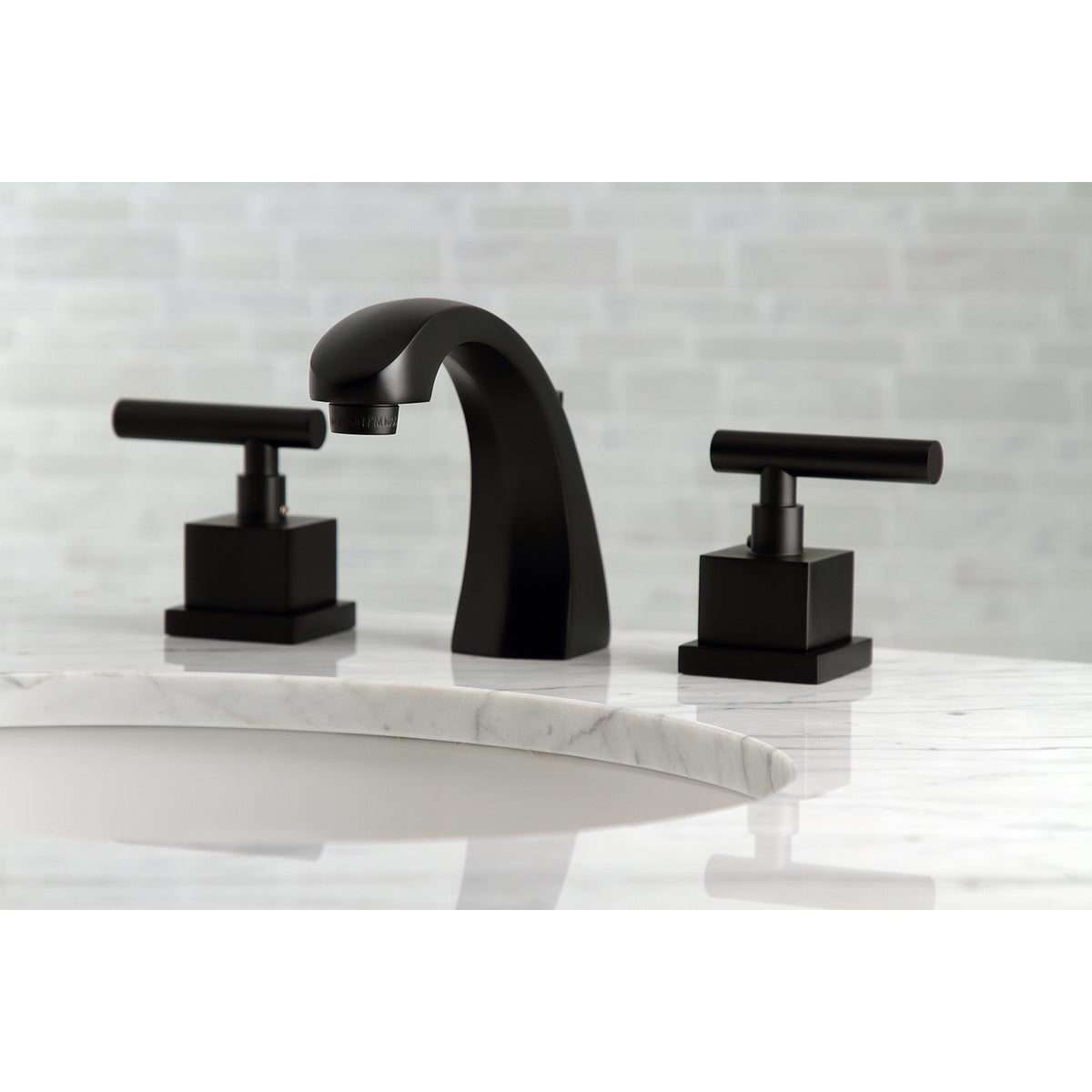 Kingston Brass KS4983CQL Claremont 8" Widespread Bathroom Faucet