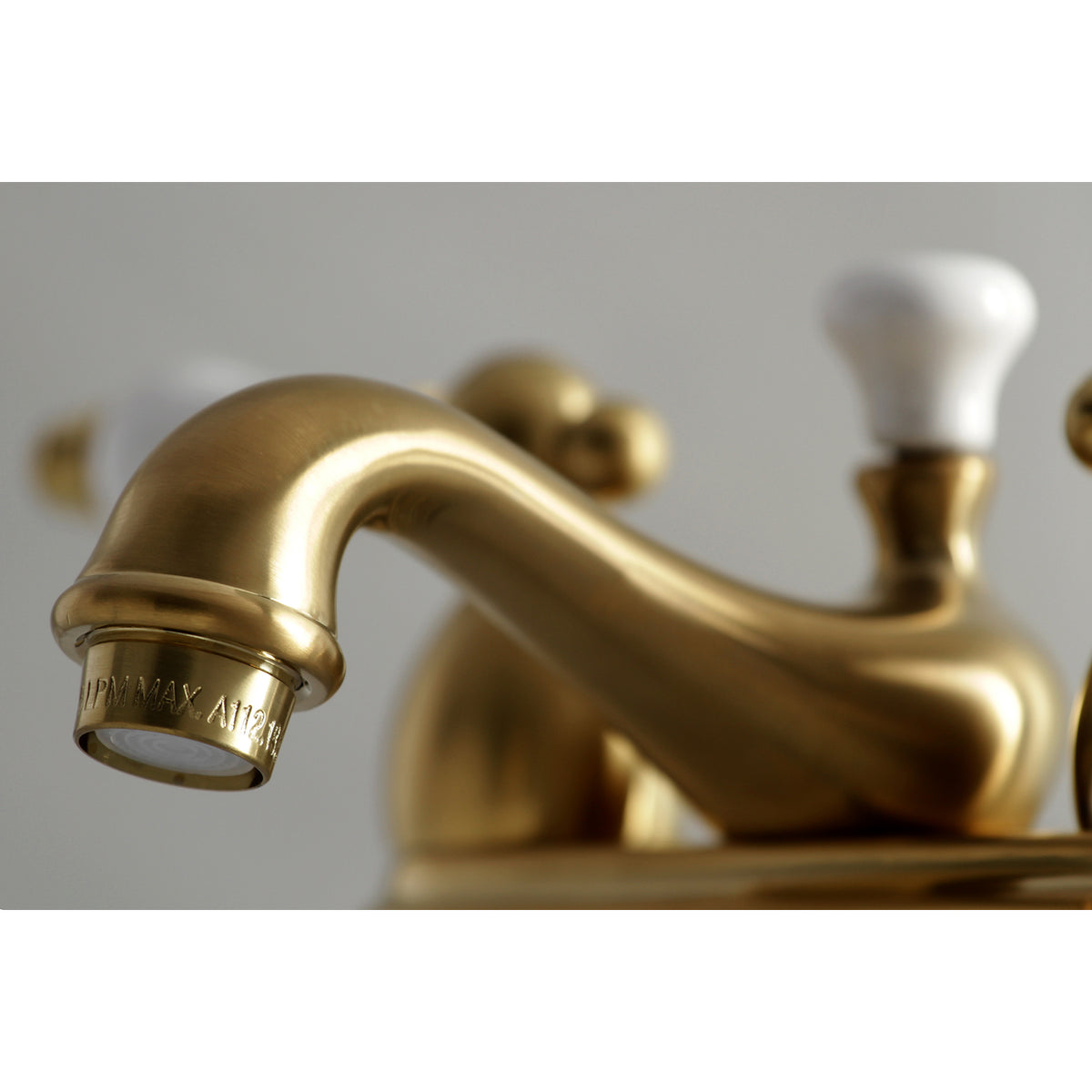 Kingston Brass KS3605PL 4 in. Centerset Bathroom Faucet