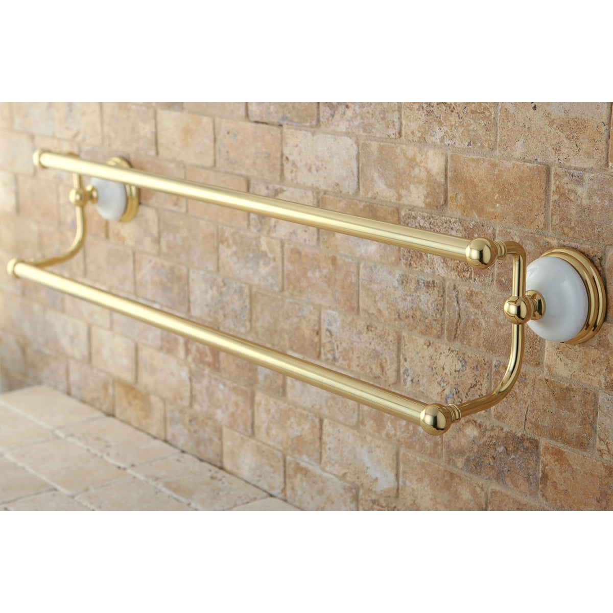 Kingston Brass Victorian 24-Inch Dual Towel Bar