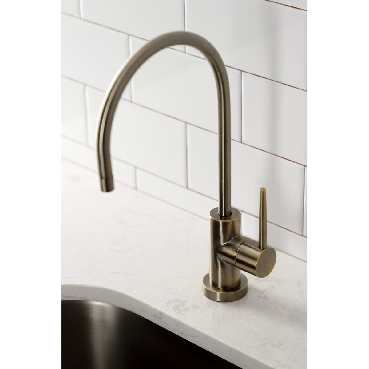 Kingston Brass KS8193NYL New York Single-Handle Cold Water Filtration Faucet