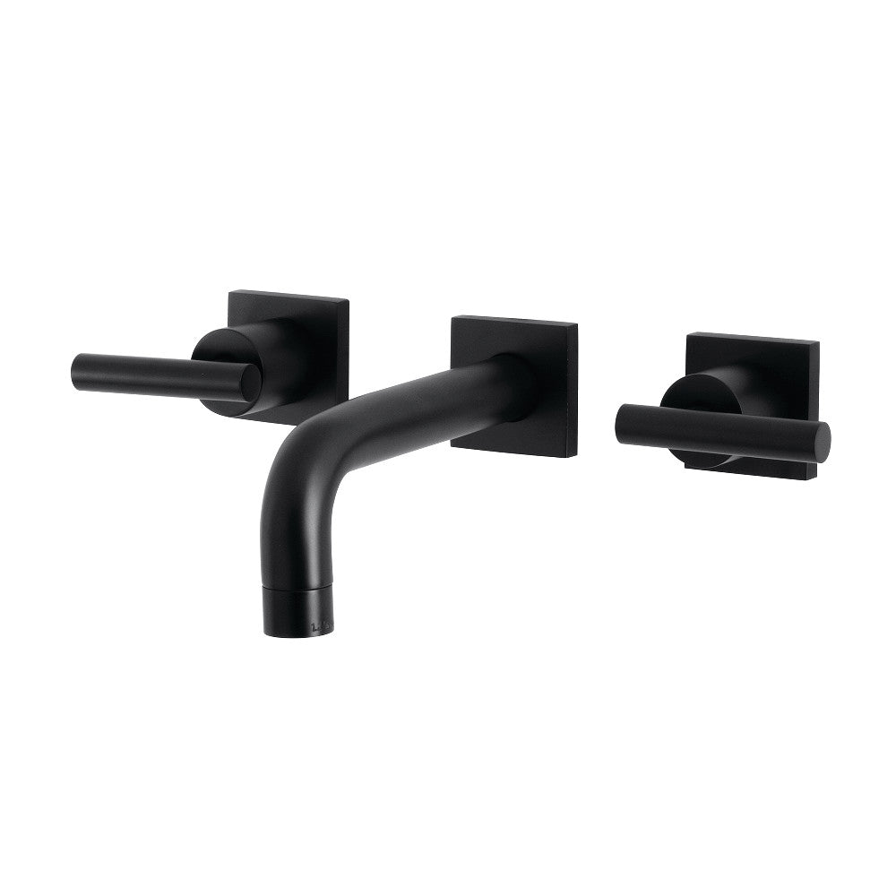 Kingston Brass KS6123CML Manhattan Two-Handle Wall Mount Bathroom Faucet