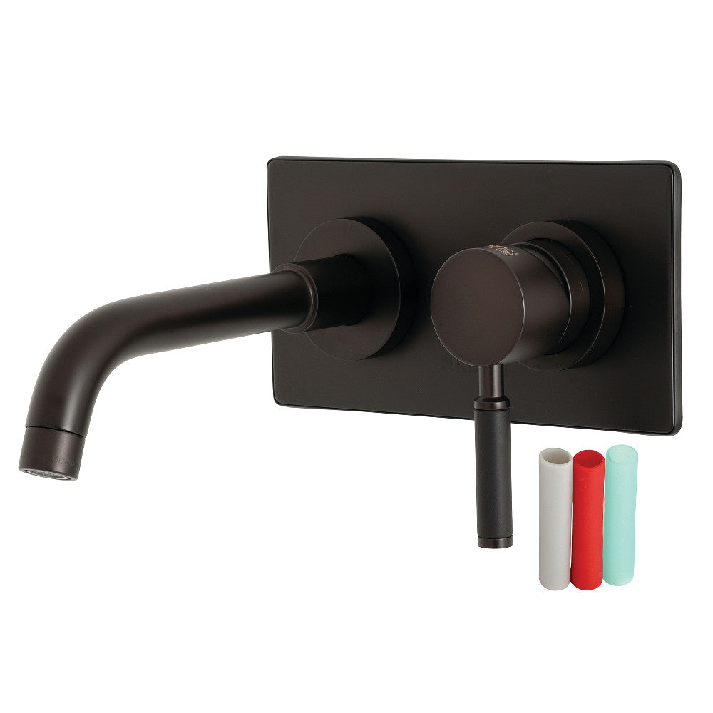 Kingston Brass KS8118DKL Kaiser Single-Handle Wall Mount Bathroom Faucet