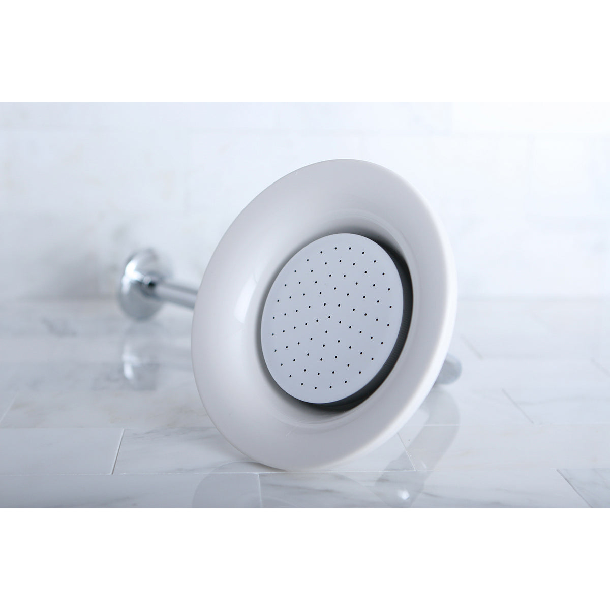 Victorian Sunflower Showerhead with 12" Shower Arm Combo