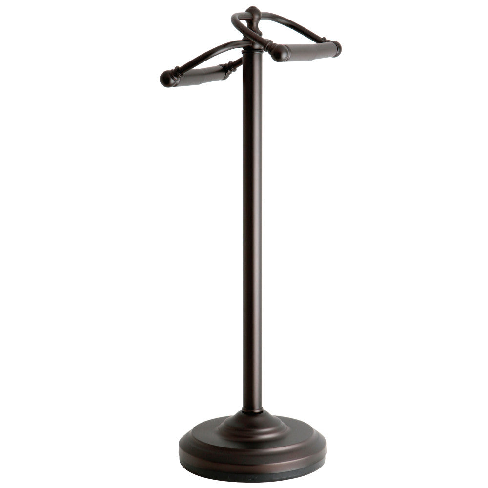 Kingston Brass Vintage Freestanding Double Roll Toilet Paper Holder