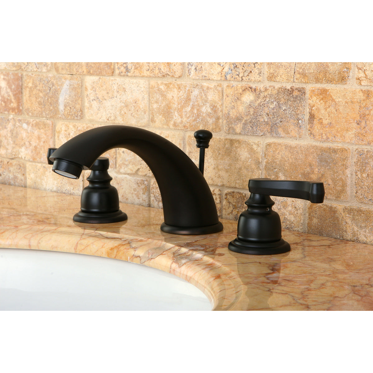 Kingston Brass KB8965FL 8 in. Widespread Bathroom Faucet