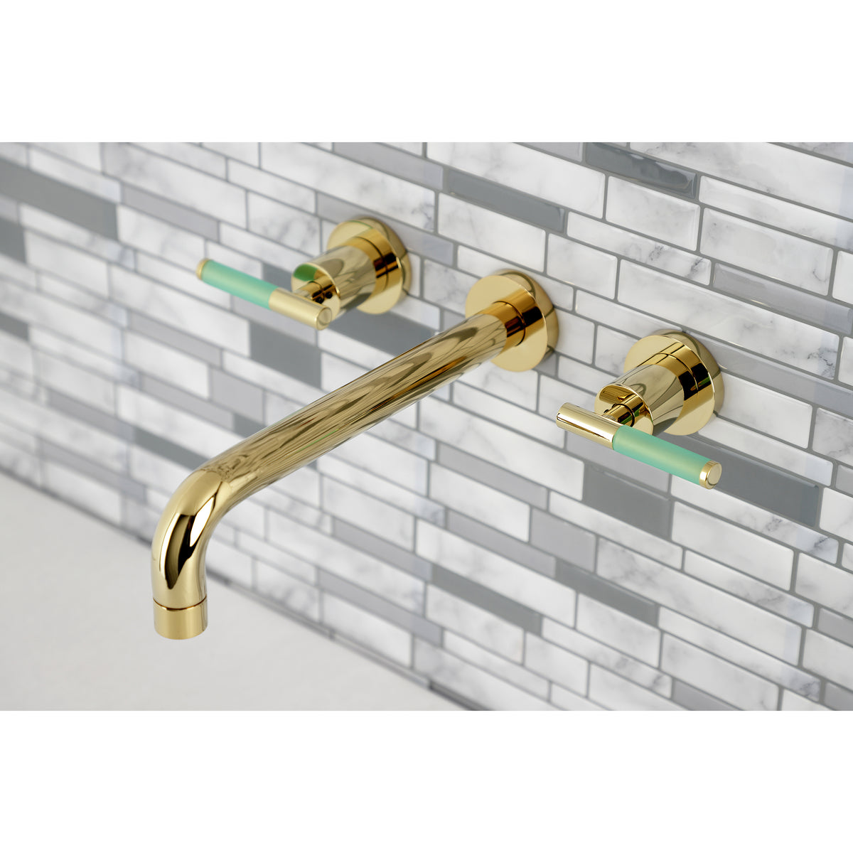 Kaiser 2-Handle Wall-Mount Roman Tub Faucet
