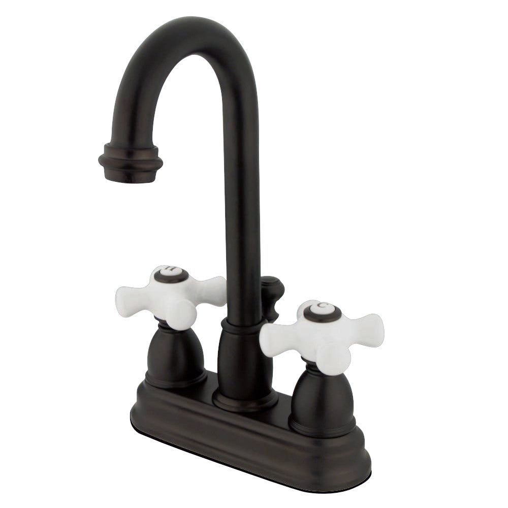 Kingston Brass KB3618PX 4 in. Centerset Bathroom Faucet