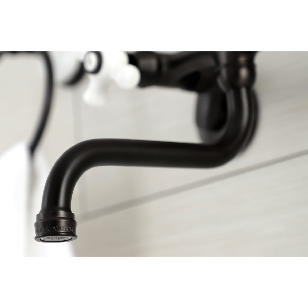 Kingston Brass KS616C Wall Mount Bathroom Faucet