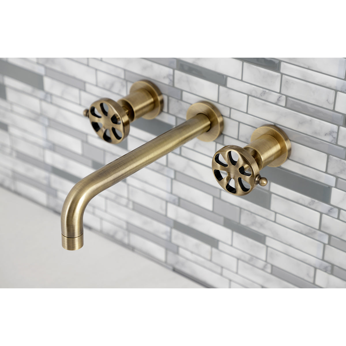 Belknap Two-Handle Wall Mount Tub Faucet